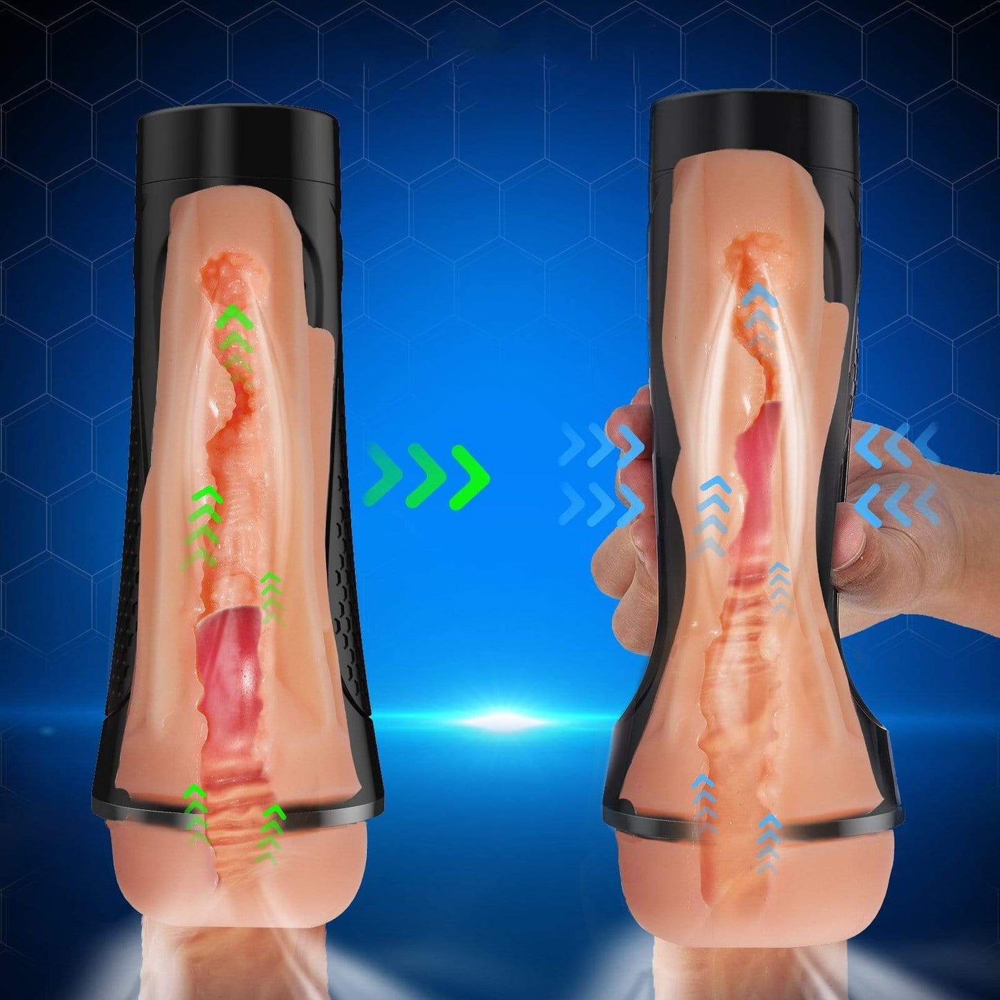 Honeycomb Manual Sucking Male Stroker