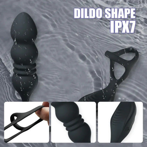 2024 New Dual-motor Powerful Thrusting Vibrating Anal Sex Toys