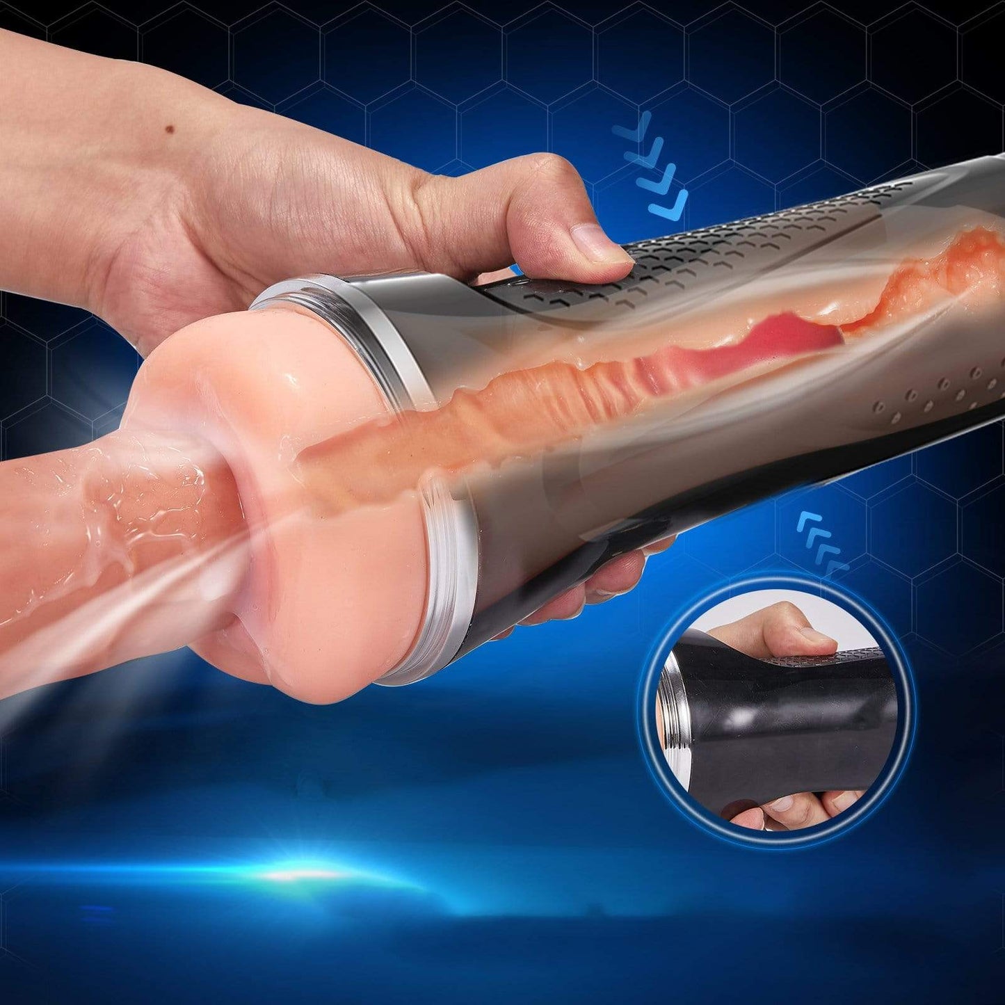 Honeycomb Manual Sucking Male Stroker