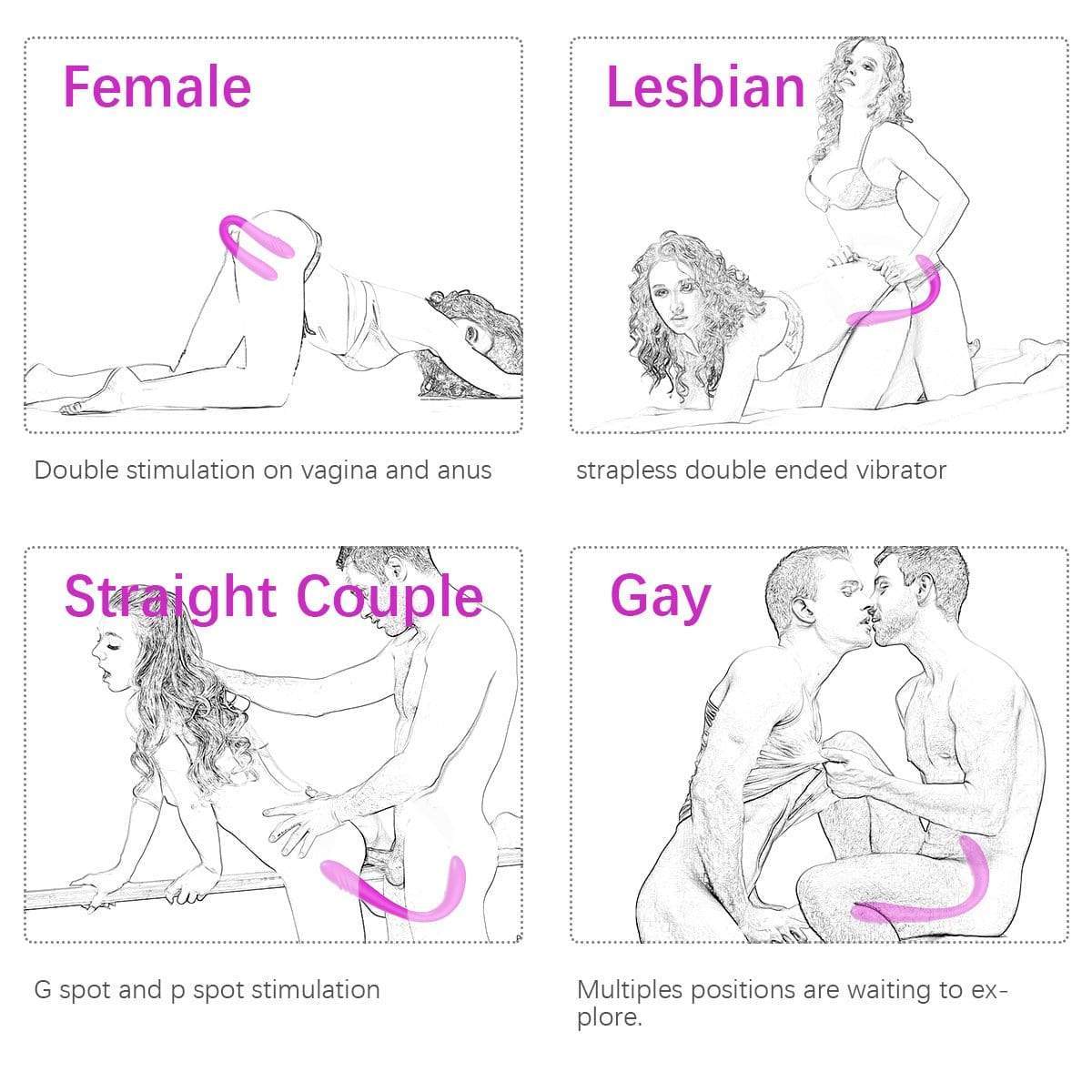 GABI Double Penetration Dildo