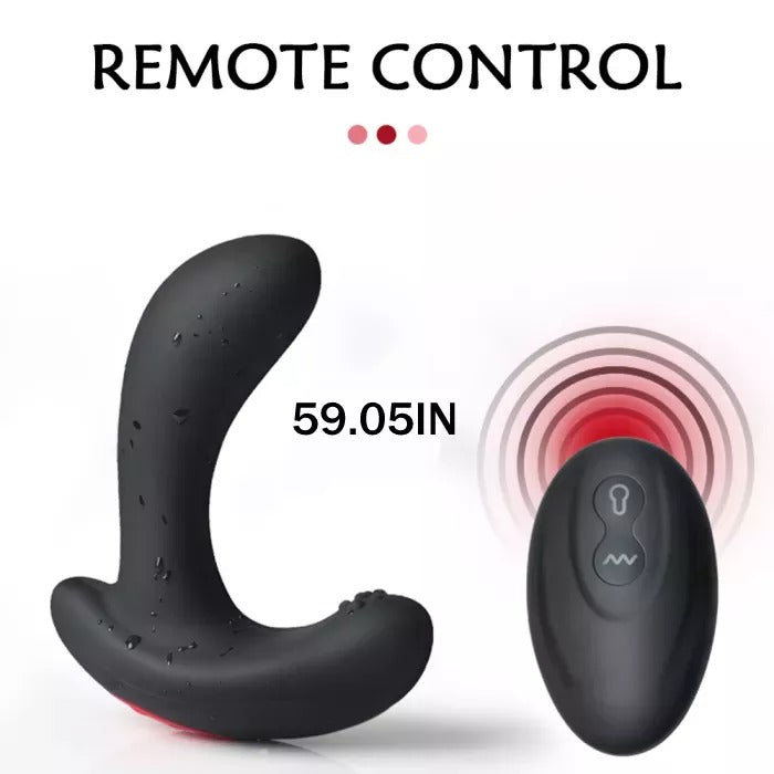 Sexoralab™Inflatable Butt Plug Vibrator Wireless Remote Control Male Prostate Massager