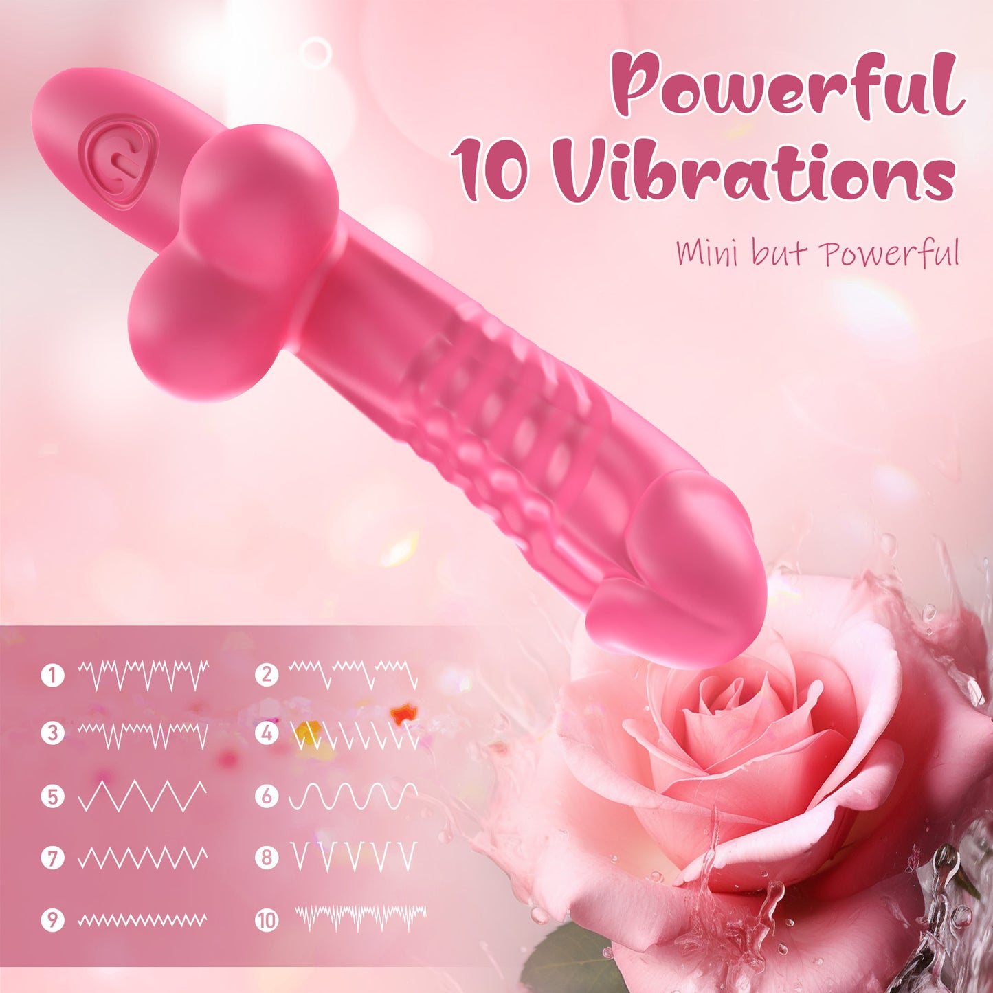 Best Mini Dildo With 10 Vibration Modes