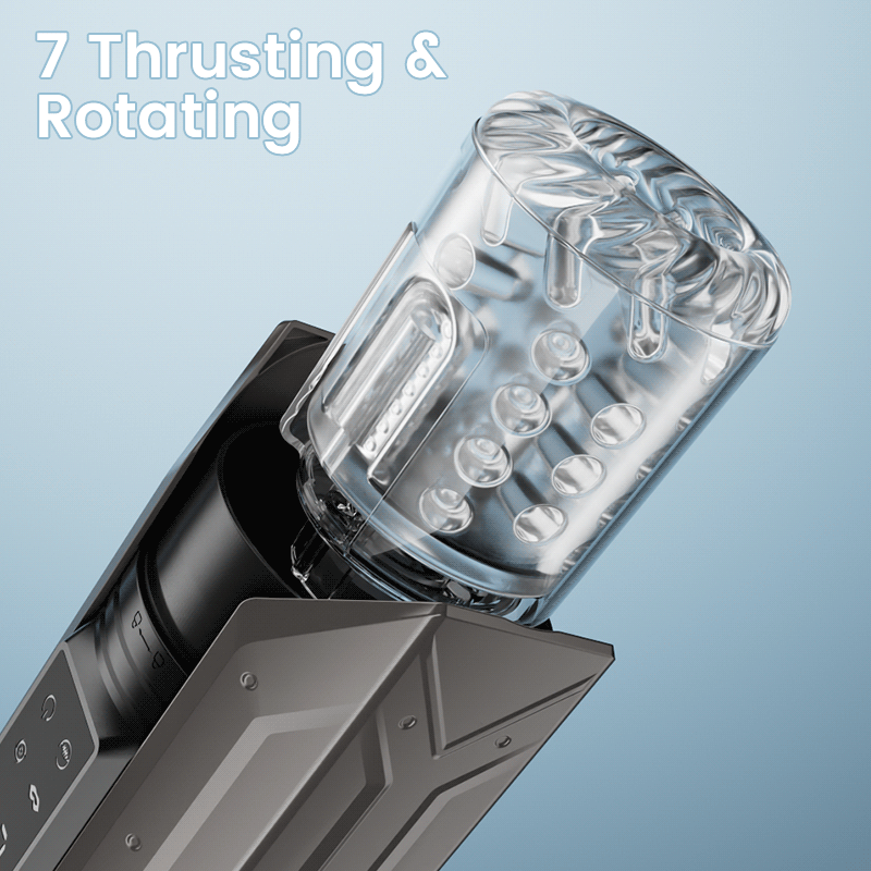 King -100% Waterproof 4 IN 1 Automatic Masturbation Cup for Men