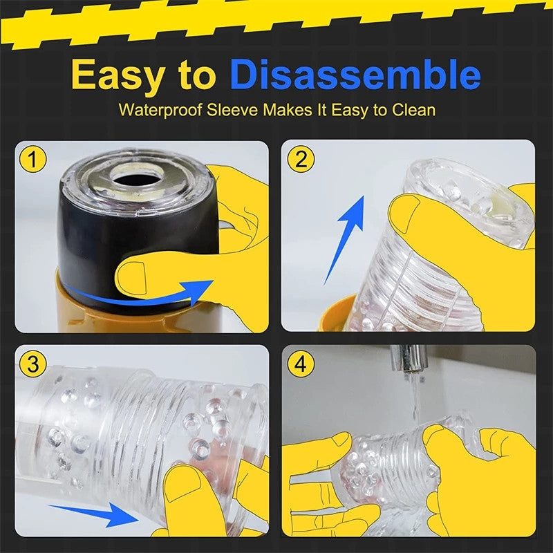 Sexoralab DARK KNIGHT Male Masturbator