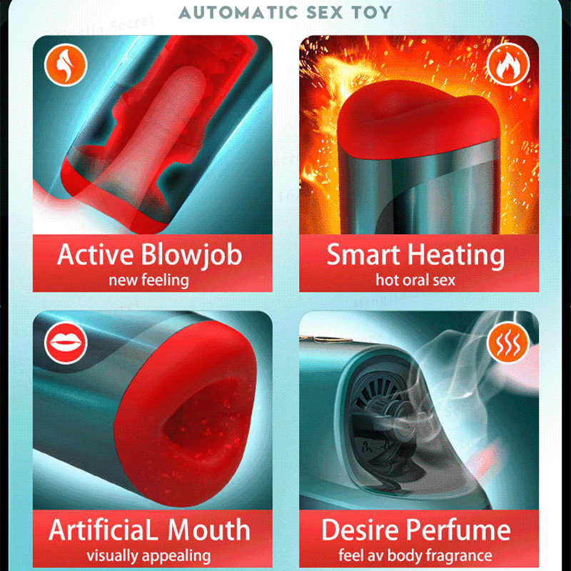 Sexoralab & LETEN Red Lip Oral Sex Machine 3rd Generation