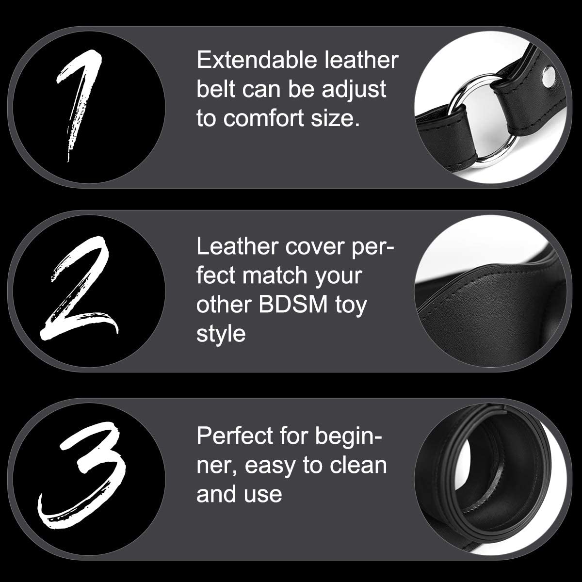 Adamfun™ Gag Sex Toy | Face Pocket Pussy for Oral Sex