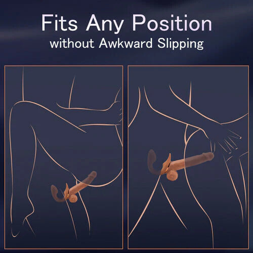 Sexoralab™ Telescopic Clitoral Strap On Dildo