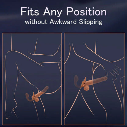 Sexoralab™ Telescopic Clitoral Strap On Dildo