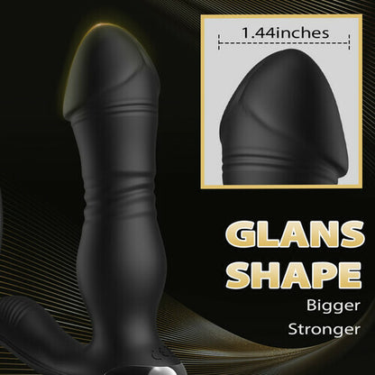 Buyging™ Tiger3 Generation：8-band Telescopic Vibration Remote Control Prostate Massager