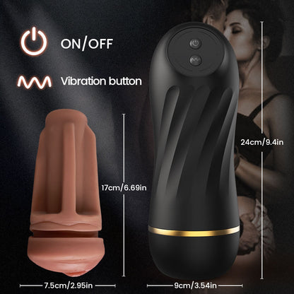 Scarlett Kiss - AcmeJoy 10 Vibration 360° Textured Massage Masturbation Silent Immersive Stroker