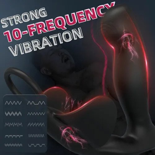 Sexoralab-NOAH 10 Vibrating Heating Ergonomic Prostate Massager
