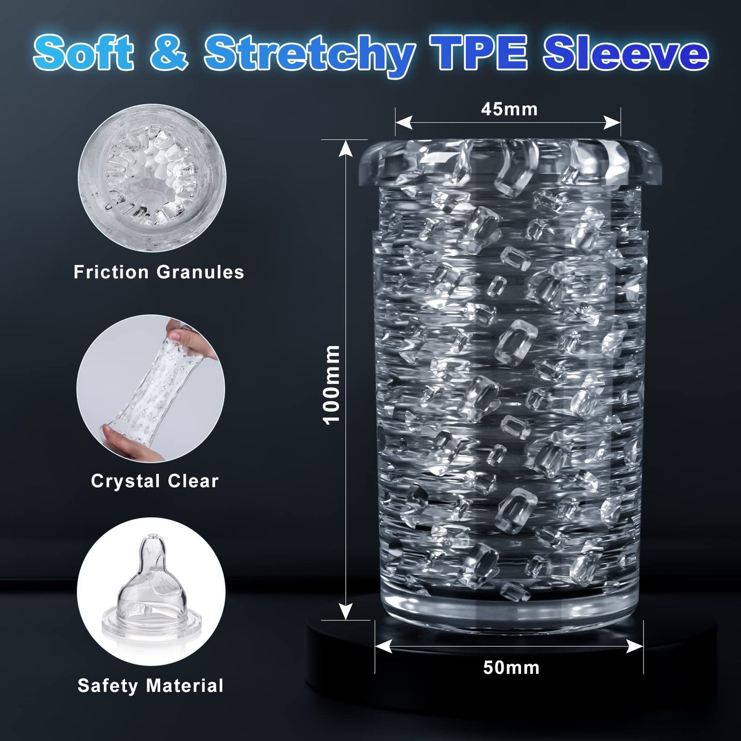 Automatic Rotating Thrusting Male Masturbators, Pocket Pussy Vagina Stroker with 11 Strong Modes, Krumppo Masturbation Cup with Ultra Realistic Tunnel, Male Sex Toys for Men Sexual Pleasure