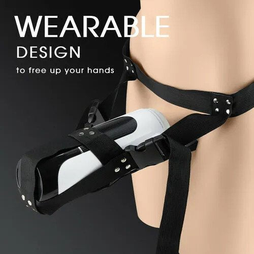 Wearable 7 Thrusting & Vibrating Heating Vocable Male Masturbator