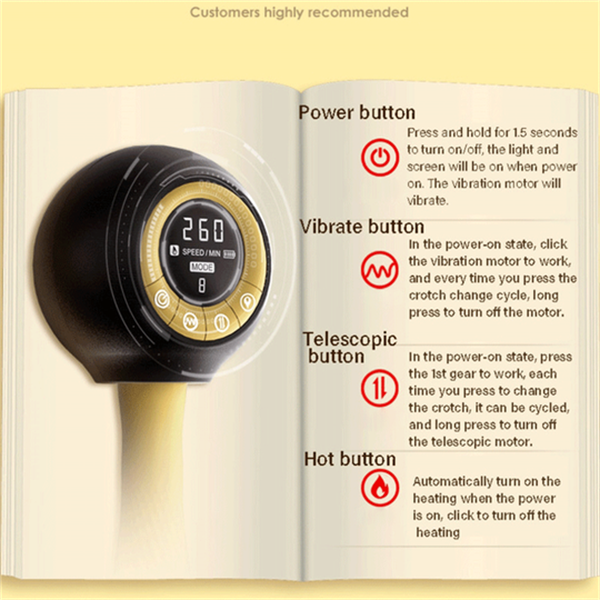 Remote Control Heating 10 Thrusting Automatic Sex Machine