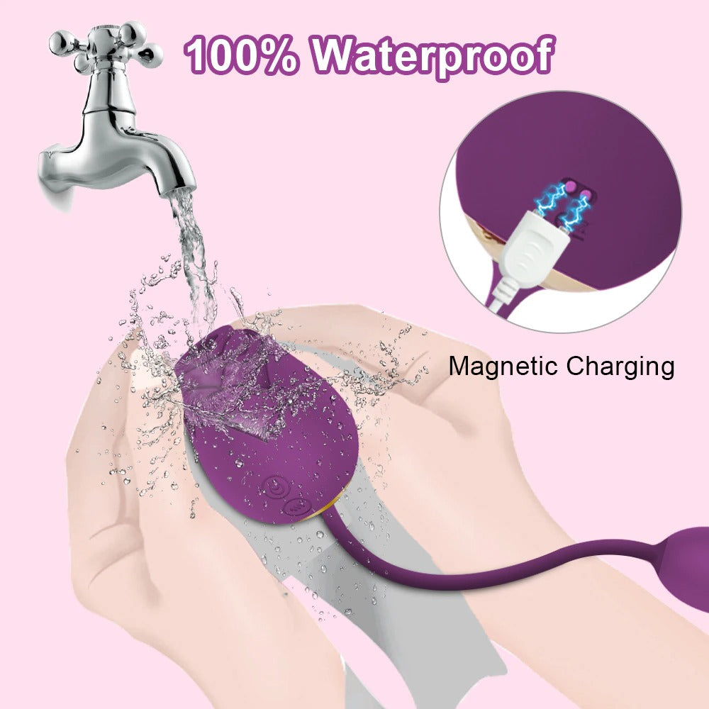 Rose Clit Sucker Vibrators for Women Powerful Clitoris Stimulator Vacuum Sucking Female Love Vibrating Egg Sex Toy for Adults 18