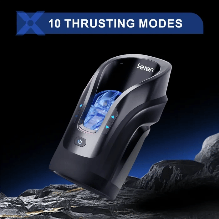 LETEN XT5 Auto Quickshot Stroker  Masturbator With 2 Sleeves 10 Modes & 10 Speeds