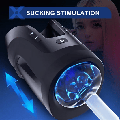 LETEN XT5 Auto Quickshot Stroker  Masturbator With 2 Sleeves 10 Modes & 10 Speeds