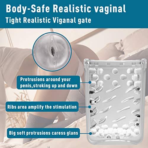 Hands-Free Male Masturbation Cup Automatic Rotating Telescoping