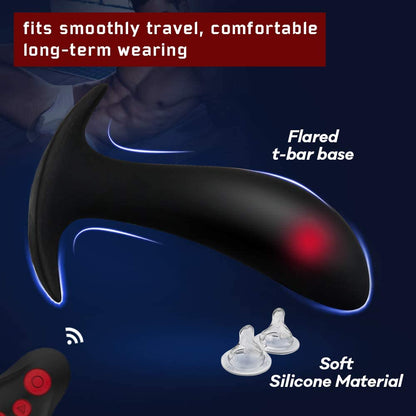 Buyging™ ZEUS Electri Prostate Massager With 8 Vibrating Modes