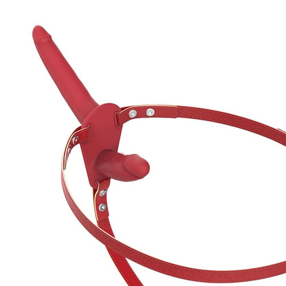 Pink Panther Strap on Adjustable Harness Dildo