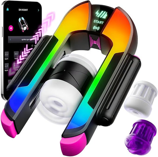 Interstellar Warship Male Masturbator with Advanced AI Interactive Technology