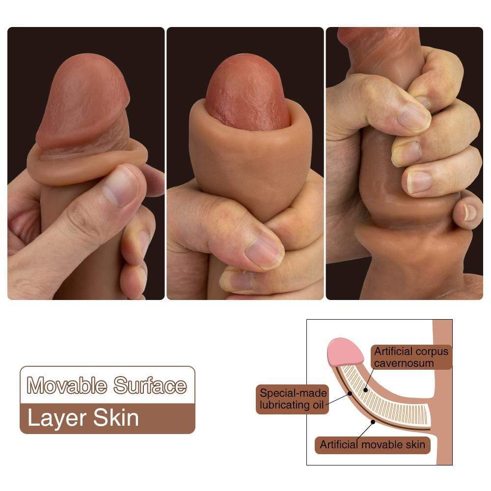HESPERUS Movable Foreskin Dildo