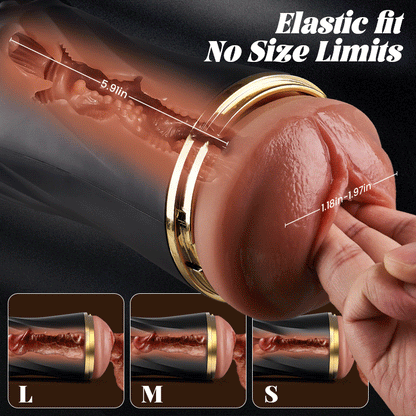 Scarlett Kiss - AcmeJoy 10 Vibration 360° Textured Massage Masturbation Silent Immersive Stroker