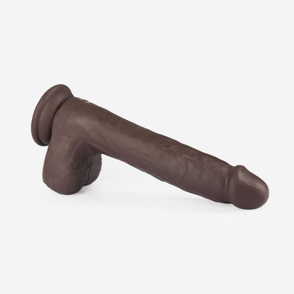 8.7  Dark-Brown Remote Control Multifunctional Dildo