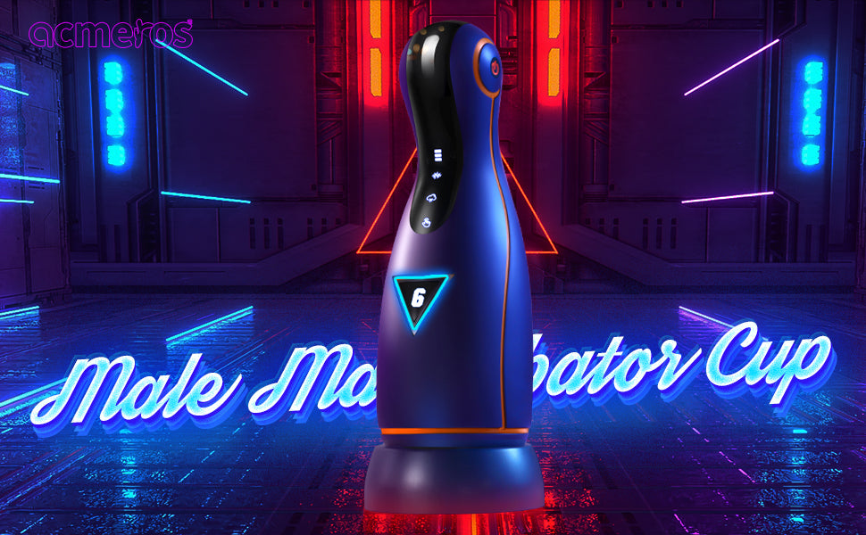 Acmeros LED Touchscreen Panel Male Masturbator Cup