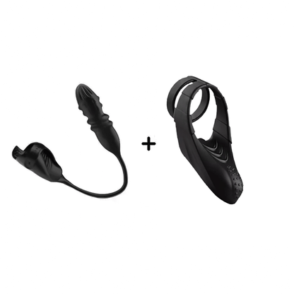 Buyging™ 7 Thrusting 7 Vibrating Glans Trainer for Intense Penis and Anal Stimulation