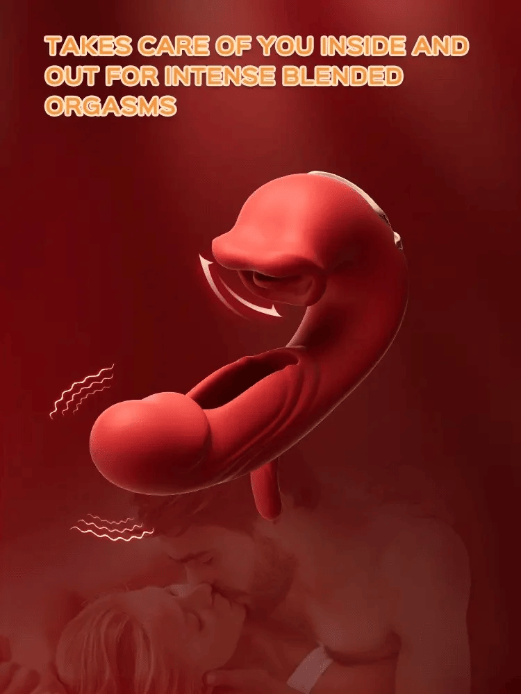 💥New on sale 2025 💞G-Spot Vibrator Female Sex Toy, featuring 7 slapping vibration modes and 5 licking/sucking modes.