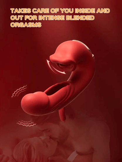 💥New on sale 2025 💞G-Spot Vibrator Female Sex Toy, featuring 7 slapping vibration modes and 5 licking/sucking modes.