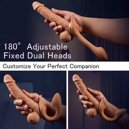 Sexoralab™ Telescopic Clitoral Strap On Dildo