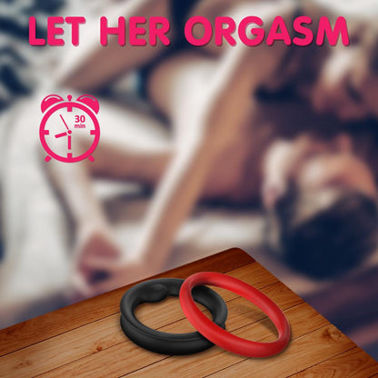 S-HANDE Premium Stretchy Longer Harder Stronger Erection Cock Ring