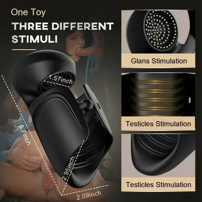 ALIEN Automatic Adjustable Buckle 10 Vibrating Penis Trainer