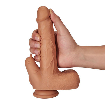 Double Stimulation Remote Control Vibrator