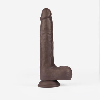 8.7  Dark-Brown Remote Control Multifunctional Dildo