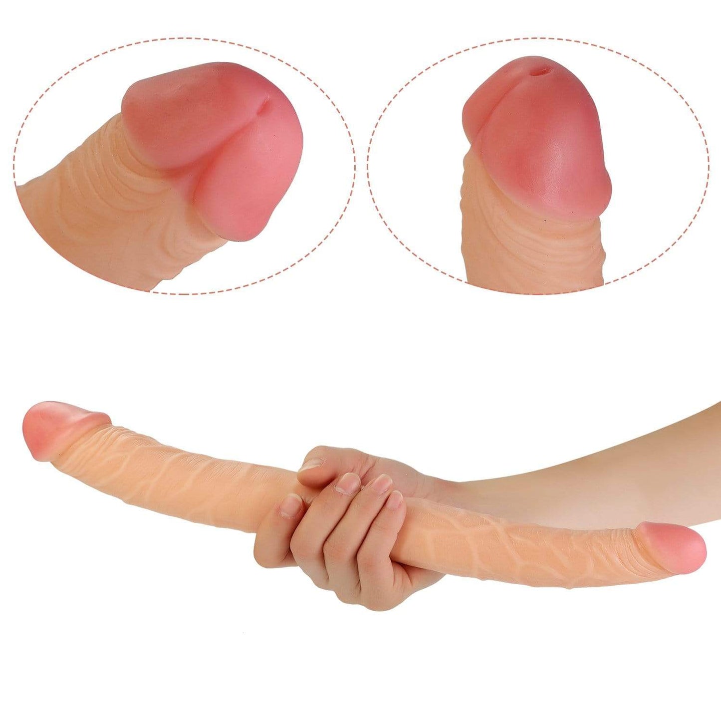 Double-Ended Simulation Dildo Couple Massager