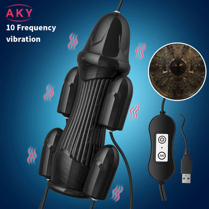 Penis Exerciser Remote Conntrol Glans Vibrator Bullet Glans Vibrator For Men Penis Glans Trainer For Delay Ejaculation Sexy Toys