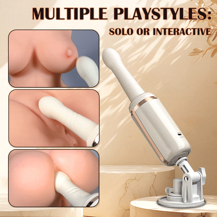 Buyging™ Heating  7 Thrusting 7 Vibrating Heating Sex Machine