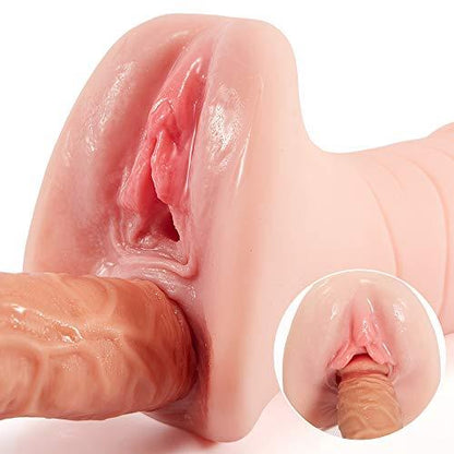 6.89 Realistic Vagina and Ass Doggy Style Male Masturbator