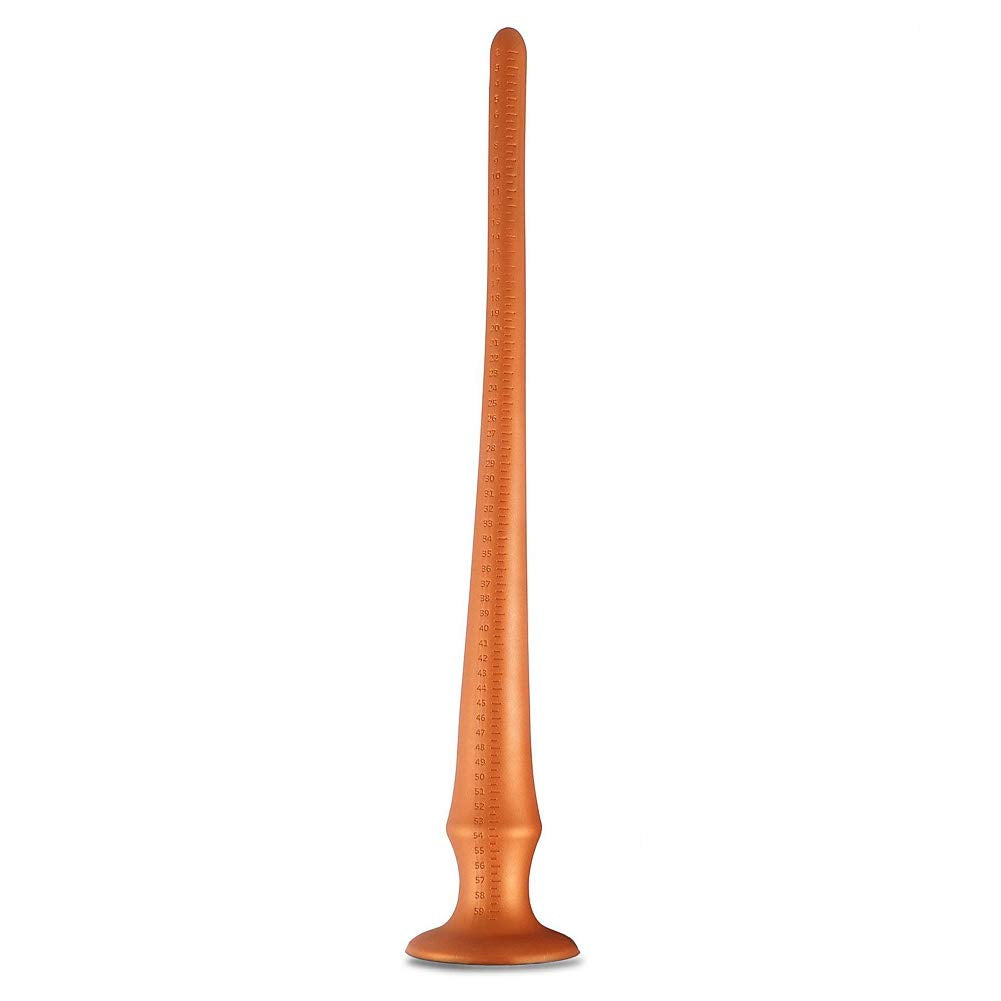 Super Long Anal Plug Dildo Flexible Liquid Silicone Butt Plug