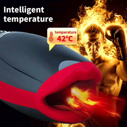 SEXORALAB Male masturbator smart cup heated nozzle masturbation oral sex deep throat sucking adult toys