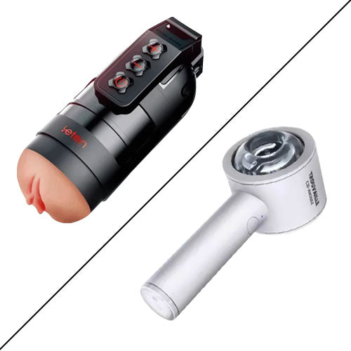 Sexoralab - LETEN 10 Vibrating Masturbation Cup and Pussy Pocket 2 IN 1