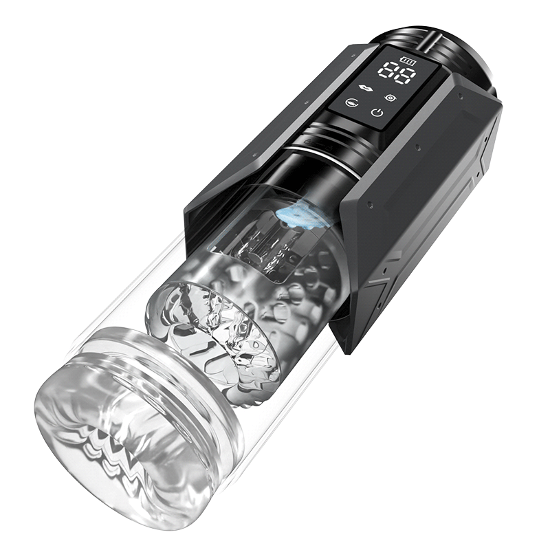 King -100% Waterproof 4 IN 1 Automatic Masturbation Cup for Men