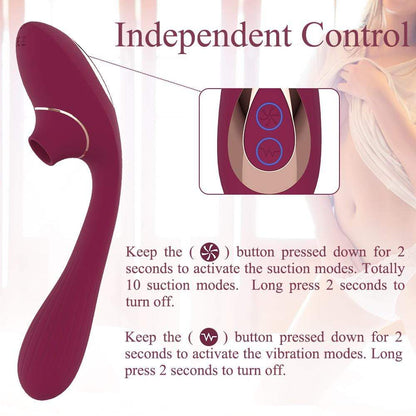 TINA Clit Sucking G Spot Vibrator