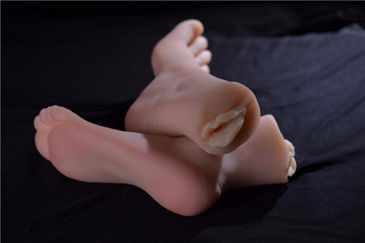 Realistic Silicone Feet with Vaginas