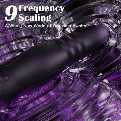 Buyging™ Dual Motor 9 Thrusting 10 Vibrating Penis Trainer & Anal Toy