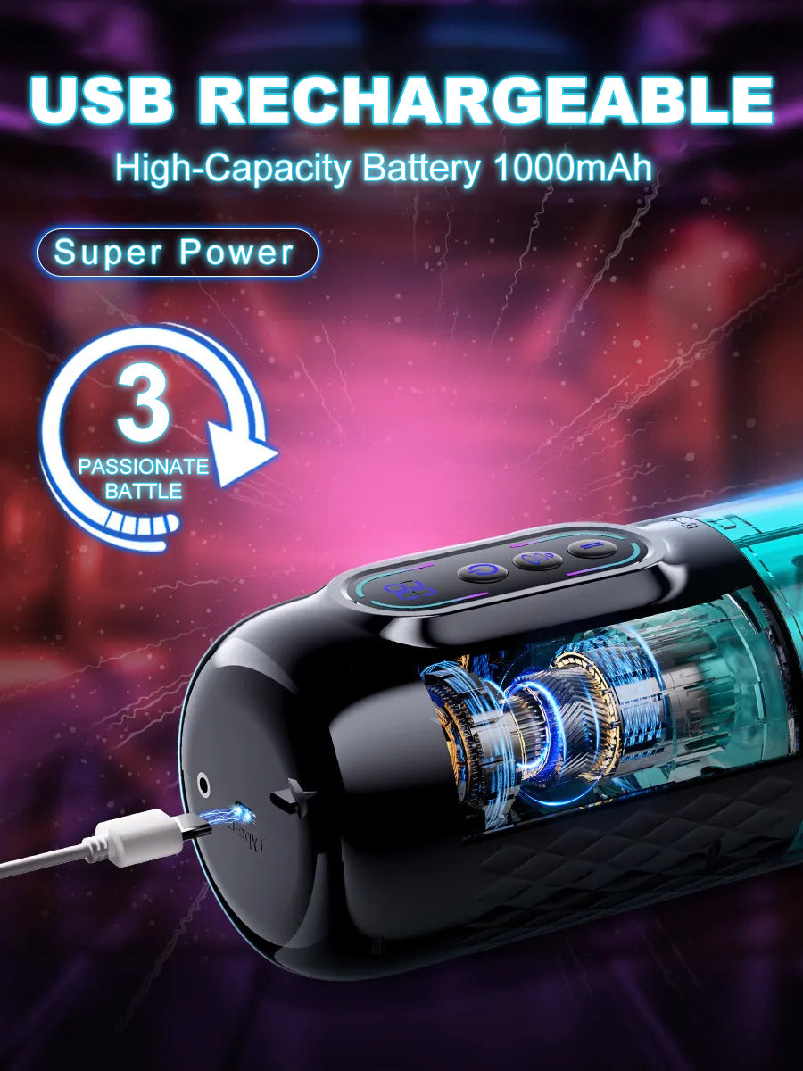 [Discreet Delivery]-Smart Suction & Stroke Device – Fully Automated for Effortless Enjoyment