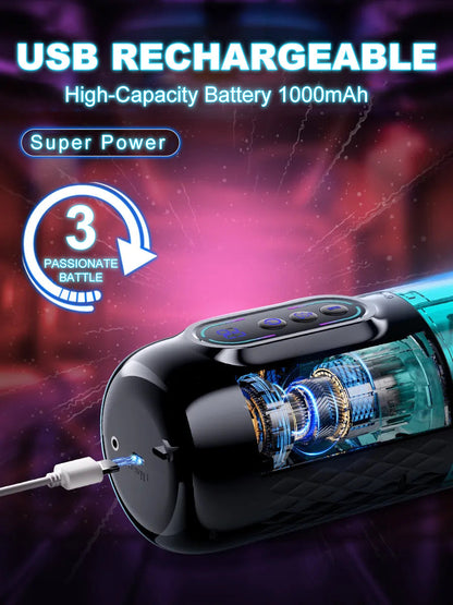 [Discreet Delivery]-Smart Suction & Stroke Device – Fully Automated for Effortless Enjoyment